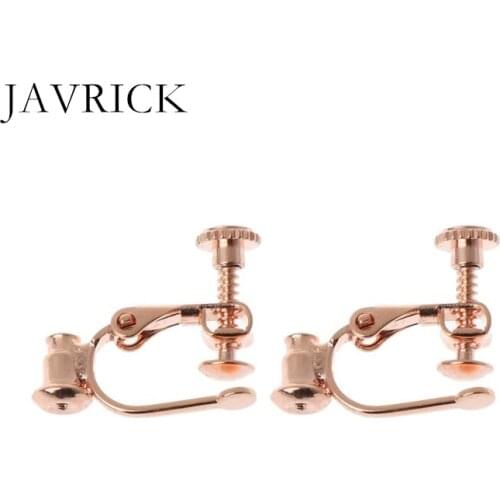 1 Pair DIY Earring Converters For No-pierced Ears Turn Any Stud Into A Clip-On Craft Tool DIY Earring Accessories Jewelry Making