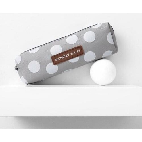 1pc Creative Pencil Case Plaid Square Canvas Pencil Case School Supplies Stationery Students Cute Pencil Bag School Pencilcase