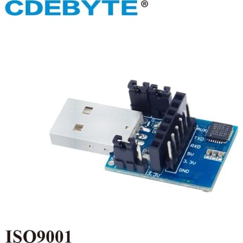 2pc/lot E15-USB-T2 USB-TTL Test board used for 3.3V or 5V UART Wireless Serial Port Module