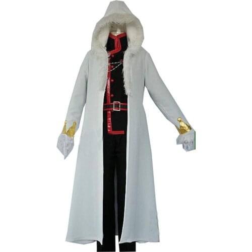 2020 D.Gray-man HALLOW crown clown Allen Walker outfit cosplay halloween costumes