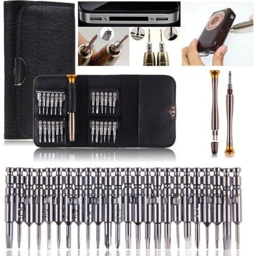 25 in1 Precision Screwdriver Set of wallet mobile phone repair tool