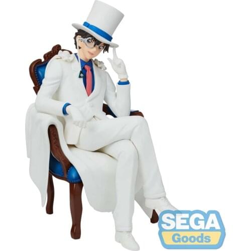 Detective Conan Anime Kid The Phantom Thief Action Figures Peripheral Model Hand-Made Mini PVC Collectible Toy Gift In Stock