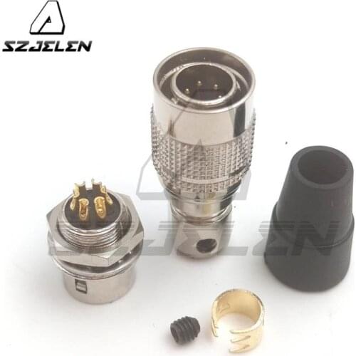 Hirose Connector 6 pin, HR10A-7P-6P/HR10A-7R-6S, power cable Connector plug socket 6 pin