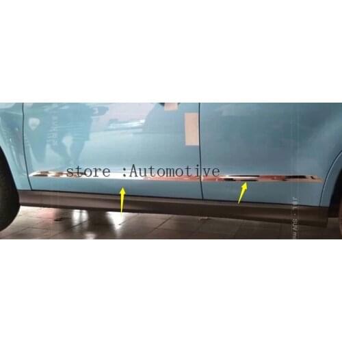Chrome Body door Side Molding cover trim for Mitsubishi Asx RVR Sport 2010 2011 2012 2013 2014 2015