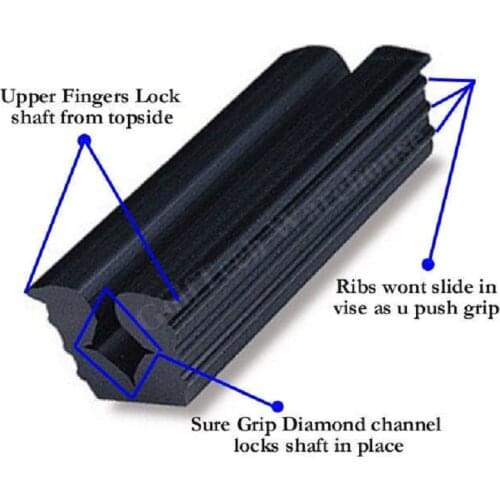 Golf Club Kit Rubber Vise Clamp + Regrip Tool Install Change Steel + Utility Hook Blade + 13Pieces Grip Tapes golf acessories 1