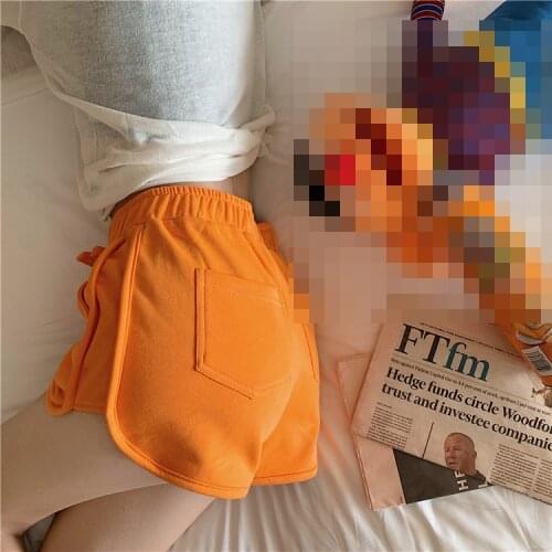 2021 New Outdoor Casual Sports Shorts Orange Blue Green Black White Hot Shorts for Woman Summer Shorts Clothes Wholesale