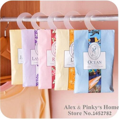 1pc Hanging Spices Wardrobe Sachets Wardrobe Pest Control Mildew Odor Aromatherapy Sachet Bags Air Freshener For Homes