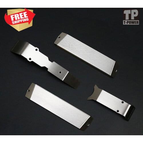 RC ERevo E Revo 2.0 Protective Plate Axle Armor Protection 1/10 traxs 86086-4 Chassis Armor Protection Skid Plate Set