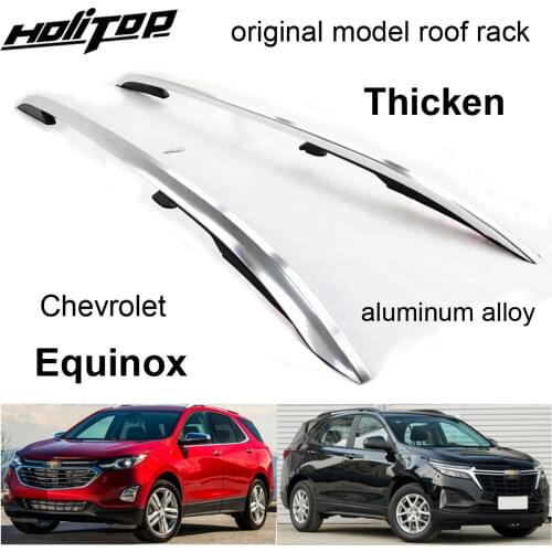 New arrival roof rack roof rail roof bar for Chevrolet Equinox 2018 2019 2020, aviation aluminum alloy,2pcs,Asia free shipping
