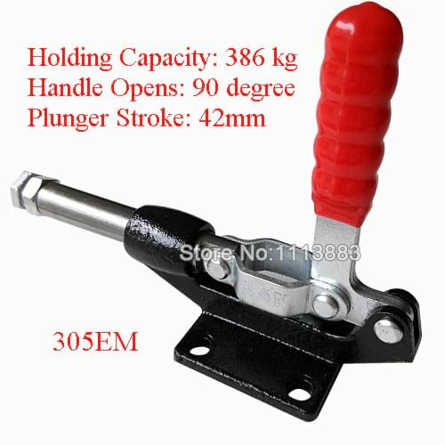 Pull Push Type Toggle Clamp 305EM 42MM Holding Capacity 386KG 851LBS