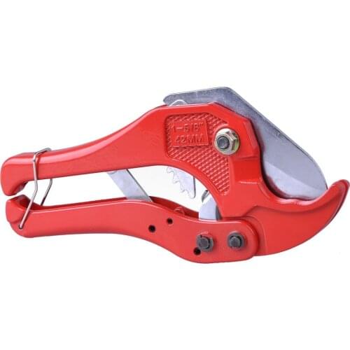 1-5/8'' PE PVC PPR Ratchet Plumbing Cutter Scissor Knife Cut Water Tube Tubing Tool Aluminum Plastic Pipe Hose