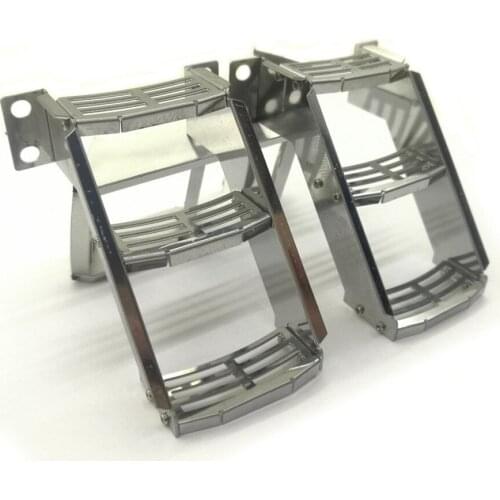 1 pair Stainless Steel Ladder for 1/14 Tamiya VOLVO 56360 FH16 6X4 TIMBER Globetrotter 750 RC Truck Tractor Accessories Parts