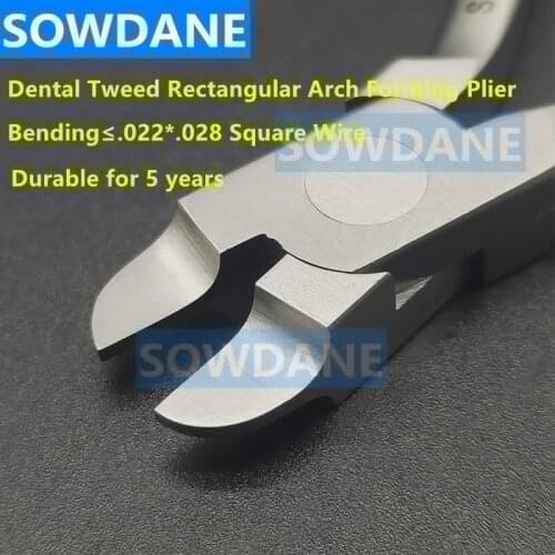 1 piece Dental Orthodontic Wire Bending Tool Tweed Rectangular Arch Forming Plier Torque Plier Instrument Dental Lab Laboratory