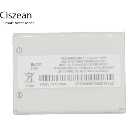 Ciszean 1x New 3.6V Replacement BLC-2 BLC 2 Battery For Nokia 3310 3330 3410 3510 5510 3530 3335 3686 3685 3589 3315 3350