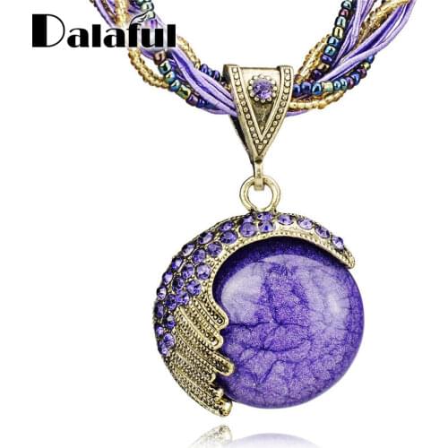 Dalaful Vintage Necklaces