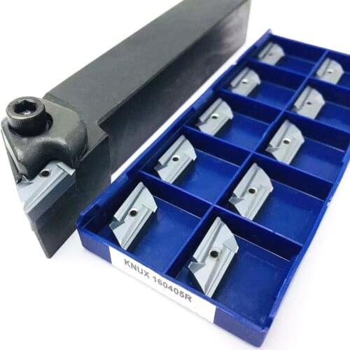 Tool holder DKJNR2020K16 DKJNR2525M16 turning tool holder 20mm 25mm+10 PCS knux160405 high quality cutting tool setet