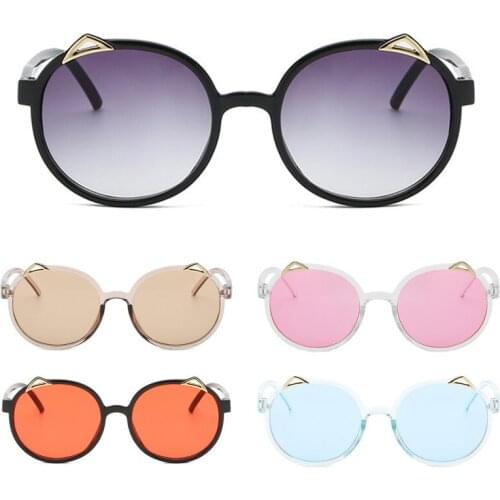 Kids Sunglasses Girls Brand Cat Eye Children Glasses Boys UV400 Lens Baby Sun glasses Cute Eyewear Shades Driver Goggles