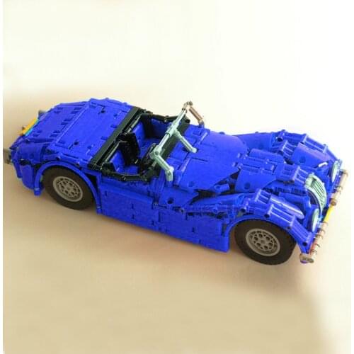 IpinMoc RC Roadster Super Hypercar Classic Vintage car Model Kit Building Blocks Compatible Lepining Bricks Toys Gifts