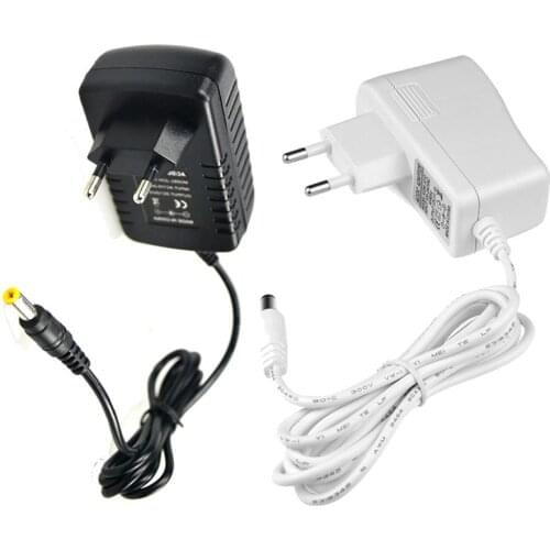 Power supply dc 12v 2A Lighting Transformer Black White Body EU US Plug power supply 12 Power Adapter For LED Strip