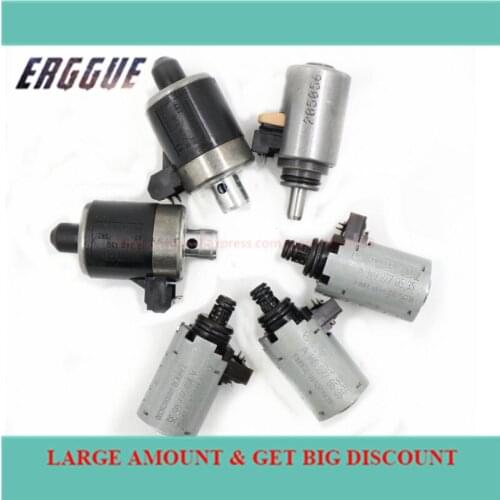 OEM 6PCS 722.6 722.605 722.620-633 5-Speed Automatic Transmission Shift Solenoid For Mercedes-Benz A1402770435 A1402770398