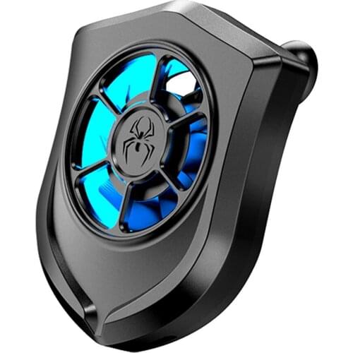 For PUBG Mobile Phone Cooler Radiator Portable Suction Cup Cooling Fan for Android/ IOS Smart Phone Game Accessories