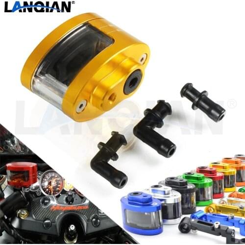 Motorcycle Front bottle Reservoir Brake Cylind Oil Fluid Cup For SUZUKI TL1000 R S DL650 V-STROM GSR600 GSR750 GSX-S750 GSXR1000