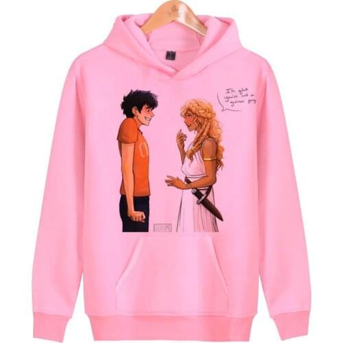 Percy jackson High Street hoodie stitching letters casual hoodies men women plus hooded the coolest hip hop clothes V4088