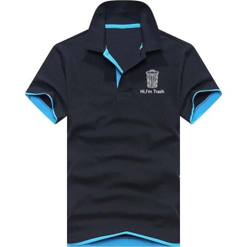 2019 Summer Men Polo Shirt Brand Clothing Fashion Men Business Casual Male Polo Shirt Short Sleeve Breathable Polo Shirt S-3XL