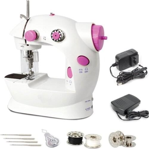 Sewing Machine Enhanced Version Household Electric Multi-function Small Thick Mini Pedal Sewing Machine DIY Sewing Supplies