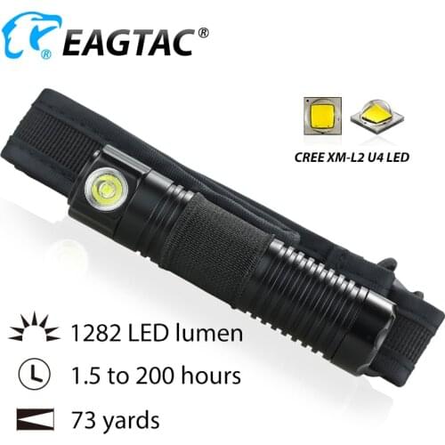 SPORTAC DH10LC2 XML2 1282lm LED Headlamp 18650 CR23A Battery Floody Camping Hiking Hunting Flashlight Dual Usage
