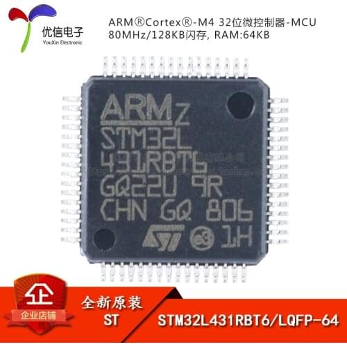 STM32L431RBT6 LQFP-64 ARM Cortex-M4 32-MCU