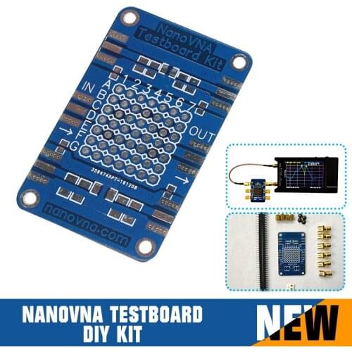 NanoVNA Testboard DIY Kit Demo Board Vector Network Analyzer Testing Board ot16 Network Analyzers Board Electrical Instruments