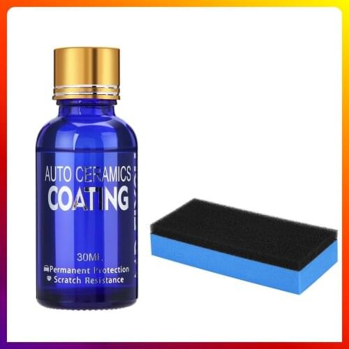 Mr. Fix Upgraded 9H Car Polish Liquid Ceramic Coat Super Hydrophobic Coating Crystal Set 50ml Auto Detailing Glasscoat