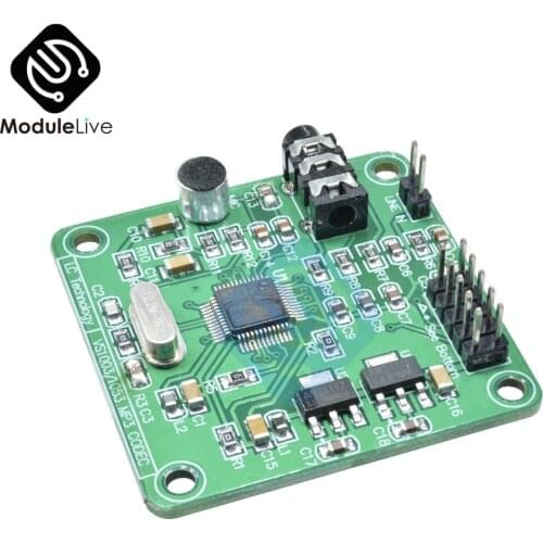 VS1053 MP3 Module Development Board w/ On-Board Recording Function SPI Interface OGG Encoding Recording Control Signal Filter