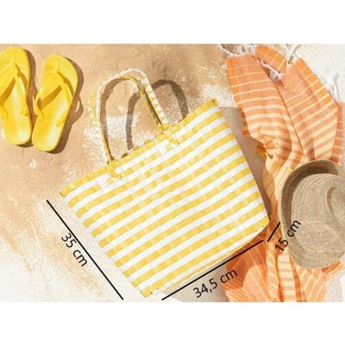 Hand Bag Summer Colorful Bag Womens Summer/Spring Bohemian Preppy Style Street Beach Fashion
