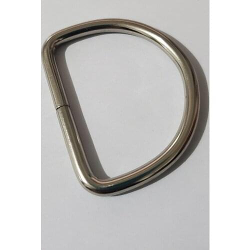 1PCS High-strength Metal Durable Belt Buckle Backpack Handbag Purse DIY Buckle Inner Diameter 38mm