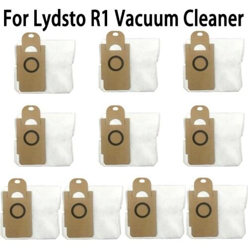 10PCS Dust Bags For Xiaomi Lydsto R1 Robot Vacuum Cleaner Parts Household Sweeper Cleaning Tool Sweeping Dust Bag Replacement