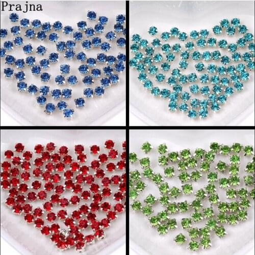 14 Style Color Glass Sew On Rhinestone Stones For Clothes Dress Decoration Rhinestones On Clothes Wedding dress Accessories DIY