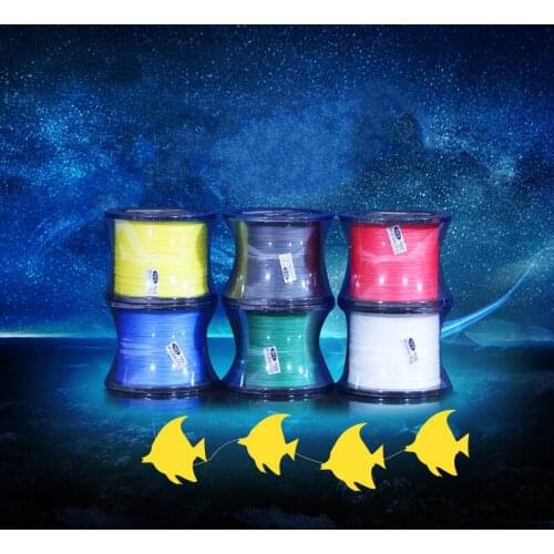 2pcs/lot top quality fishing line 500 meters super strong PE braided fishing lure line multifilament durable shark line pesca