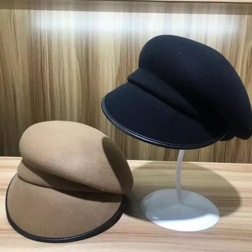 2020 High Quality Casual Newsboy Hat Retro Beret Hat Wild Octagonal Cap Vintage Ivy Hats Gorras Gatsby Flat Hat Women Visors Cap