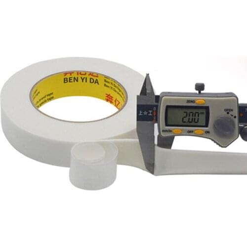 3Rolls Double-sided Tape Sponge 2mm thick 3M Length Foam Waterproof Tapes