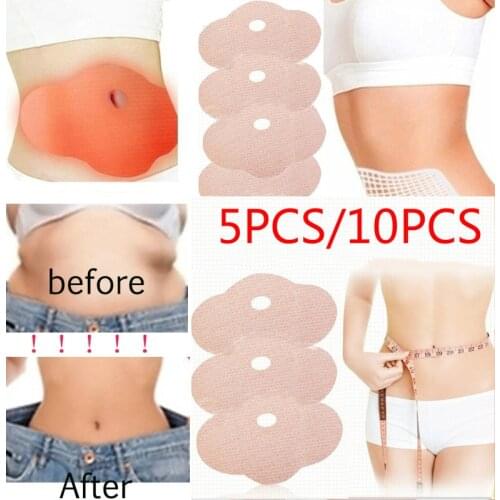 5PCS/10PCS 5Pcs Weight Loss Slimming Patch Burning Fat Natural Ingredients Navel Sticker Women/Men Health Care Pads