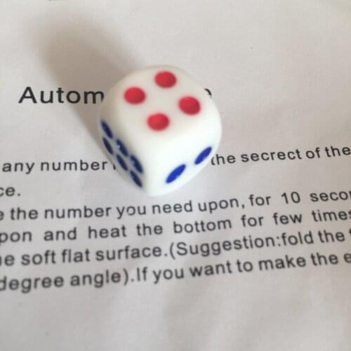 Automatic Dice- Magic Trick,Stage Magic Props,Close Upmagic,Mentalism,Comedy,Magia Toys Classic Magie Magician