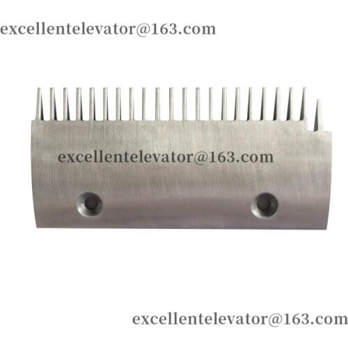 DSA2001616-A 22T Escalator Step Comb L203mm W98mm Hole Space 119mm Use for Sigma