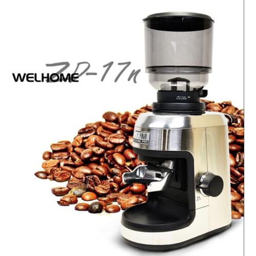 Electric Italian Coffee Grinder Commercial Conical Burr Grinding Machine Coffee Bean Grinder