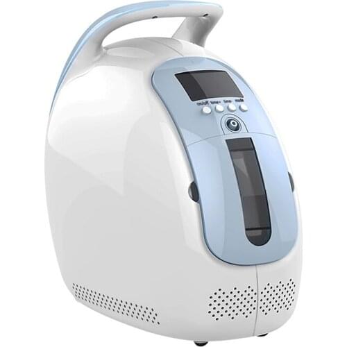 1-5L/min Oxygen Concentrator Generator Machine Portable 24 Hours No Battery Air Purifier With Handle Household