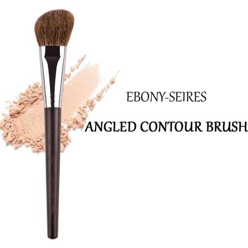 MyDestiny Ebony-Series Contour Brush - Angled Sculpting & Highlighting Cheek Brush