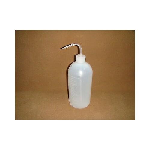 Plastic Washing Bottle,1000ml,Graduated Bottle,Bent Mouth,Lab Plasticware