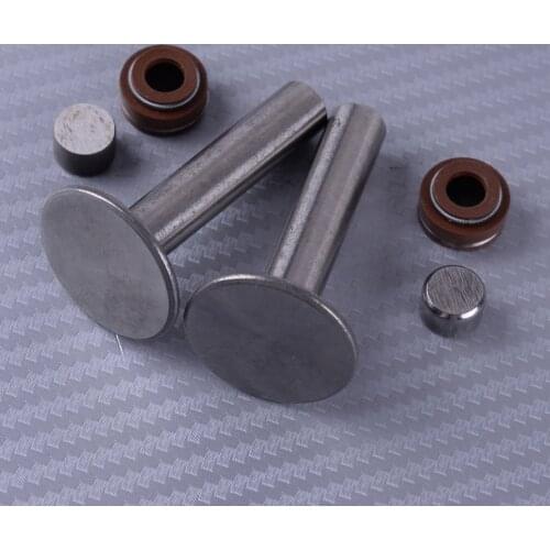 LETAOSK High Quality 2 Set Valve Lifter Stem Seal Protection Cap Kit Fit for Honda GX390 13HP Engine