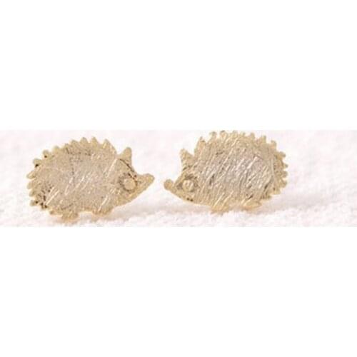 Fashion Hedgehog Stud Earrings